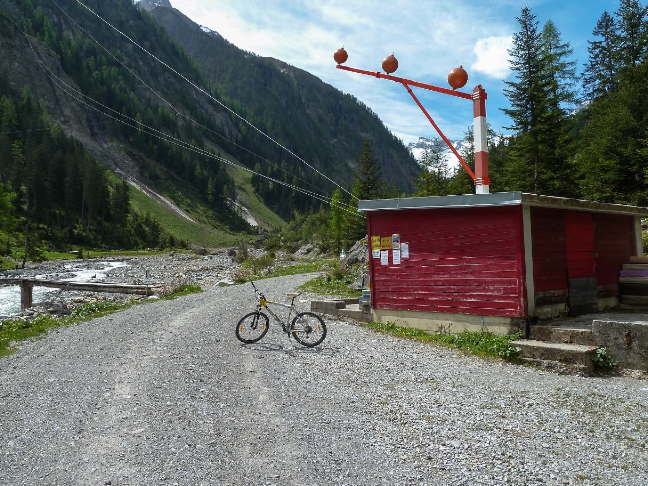 Memminger Hütte Parkplatz - Seilbahn